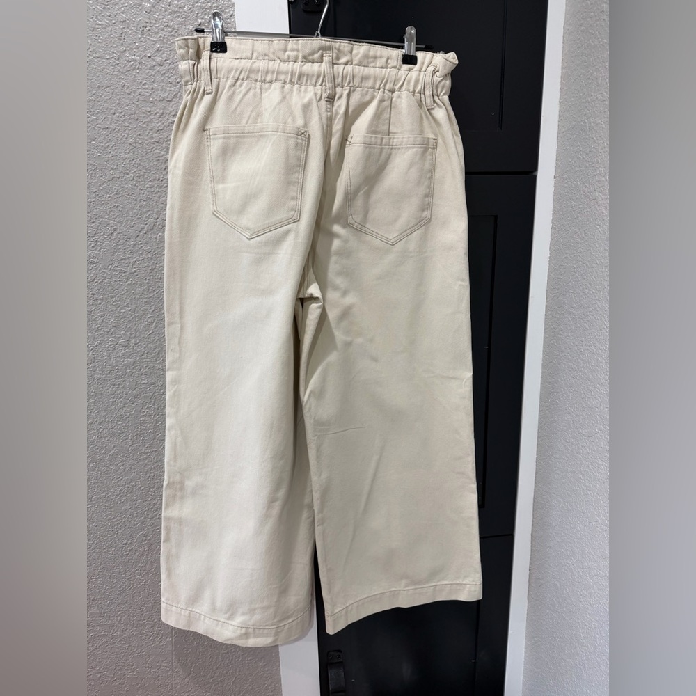 Kensie Vintage Luxe Cream Jeans - Picture 3 of 6